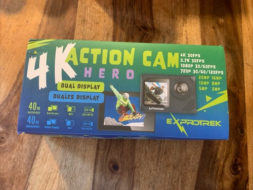 Exprotrek action camera 4k - ‎action,